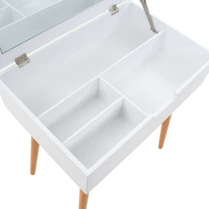 vidaXL Dressing Table with Mirror MDF 60x40x75 cm