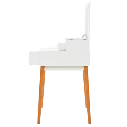 vidaXL Dressing Table with Mirror MDF 60x50x86 cm