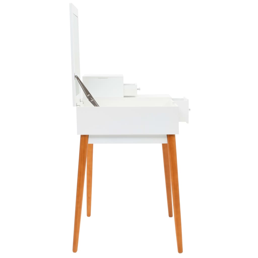vidaXL Dressing Table with Mirror MDF 60x50x86 cm