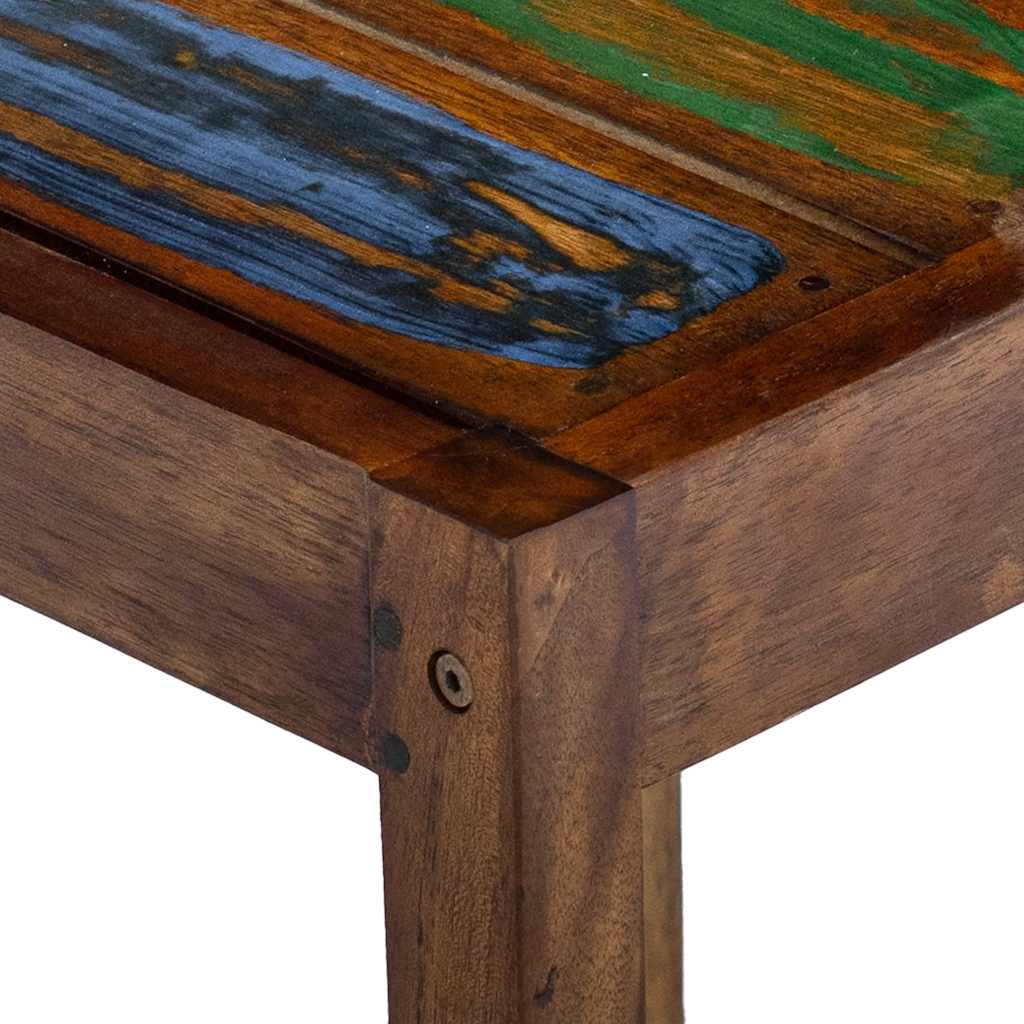 vidaXL Bar Stools 2 pcs Solid Reclaimed Wood