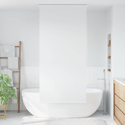 142841 vidaXL Shower Roller Blind 80x240 cm White