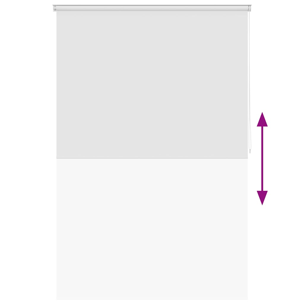 vidaXL Shower Roller Blind 140x240 cm White