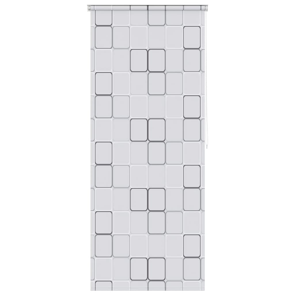 vidaXL Shower Roller Blind 80x240 cm Square