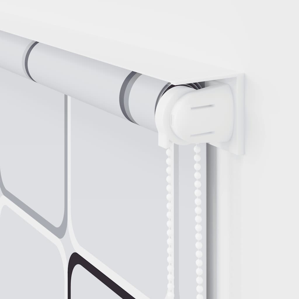 vidaXL Shower Roller Blind 80x240 cm Square