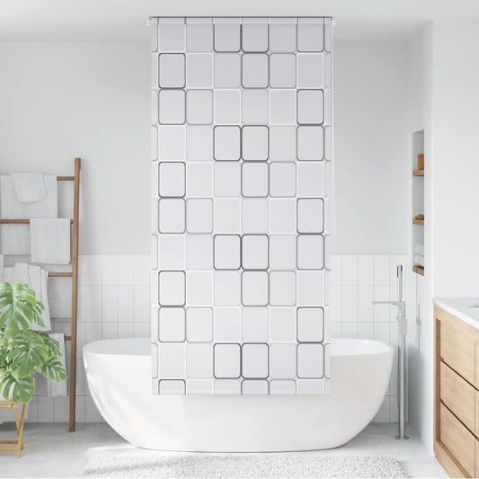 vidaXL Shower Roller Blind 120x240 cm Square