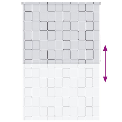 vidaXL Shower Roller Blind 160x240 cm Square