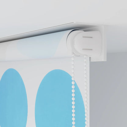 vidaXL Shower Roller Blind 80x240 cm Circle