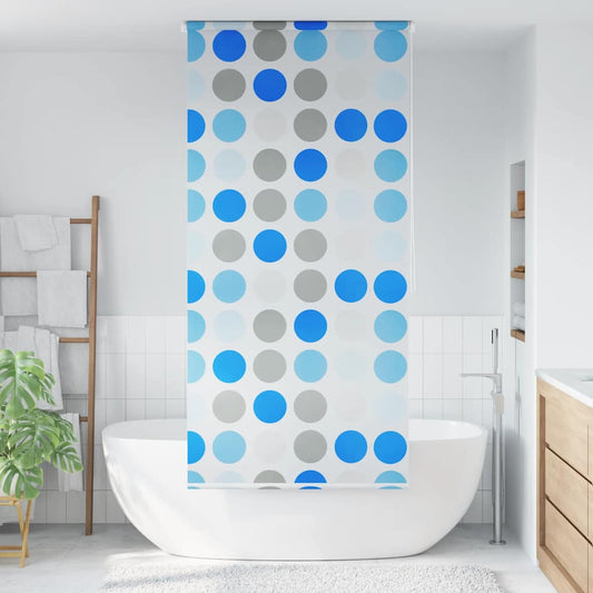 vidaXL Shower Roller Blind 80x240 cm Circle