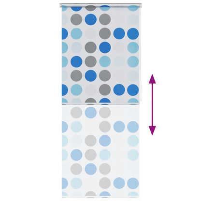 vidaXL Shower Roller Blind 100x240 cm Circle