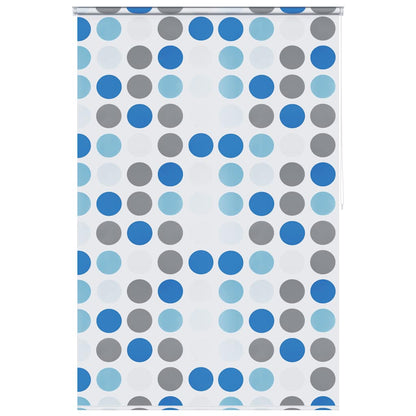 vidaXL Shower Roller Blind 140x240 cm Circle