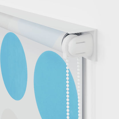vidaXL Shower Roller Blind 140x240 cm Circle