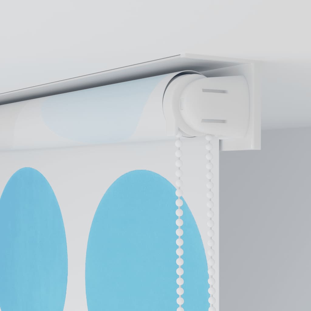 vidaXL Shower Roller Blind 140x240 cm Circle