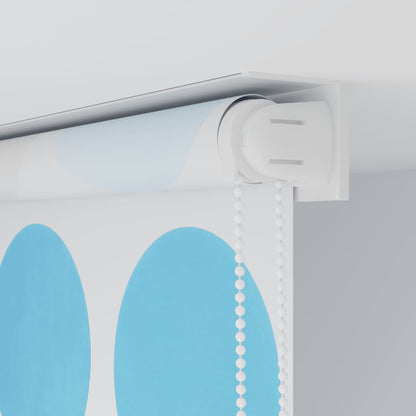 vidaXL Shower Roller Blind 140x240 cm Circle