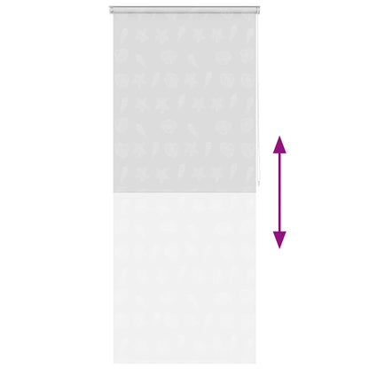 vidaXL Shower Roller Blind 120x240 cm Sea Star