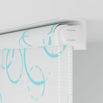 vidaXL Shower Roller Blind 80x240 cm Bubble