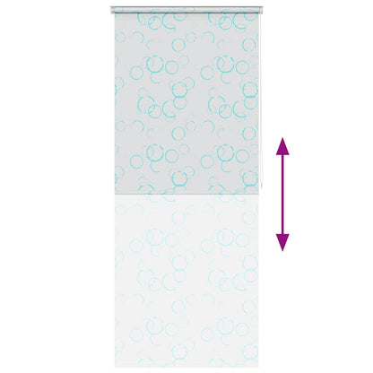 vidaXL Shower Roller Blind 100x240 cm Bubble