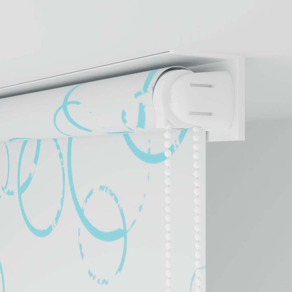 vidaXL Shower Roller Blind 120x240 cm Bubble