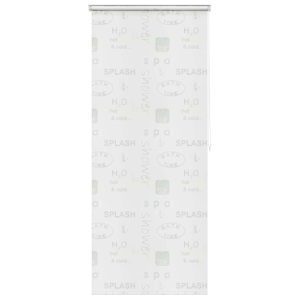 vidaXL Shower Roller Blind 80x240 cm Splash