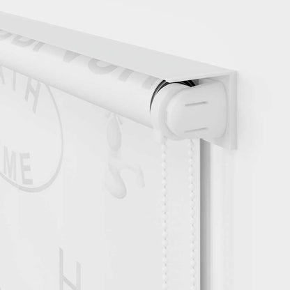 vidaXL Shower Roller Blind 80x240 cm Splash