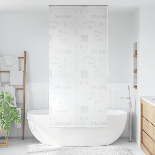 vidaXL Shower Roller Blind 80x240 cm Splash
