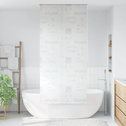 142873 vidaXL Shower Roller Blind 120x240 cm Splash