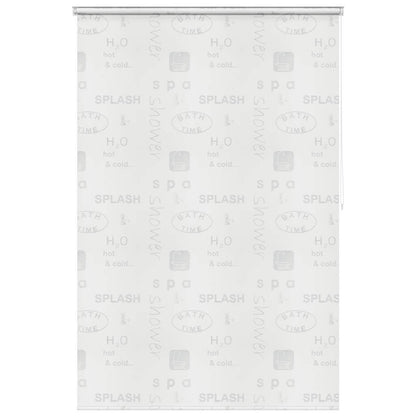 vidaXL Shower Roller Blind 140x240 cm Splash