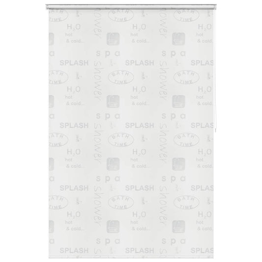 vidaXL Shower Roller Blind 140x240 cm Splash