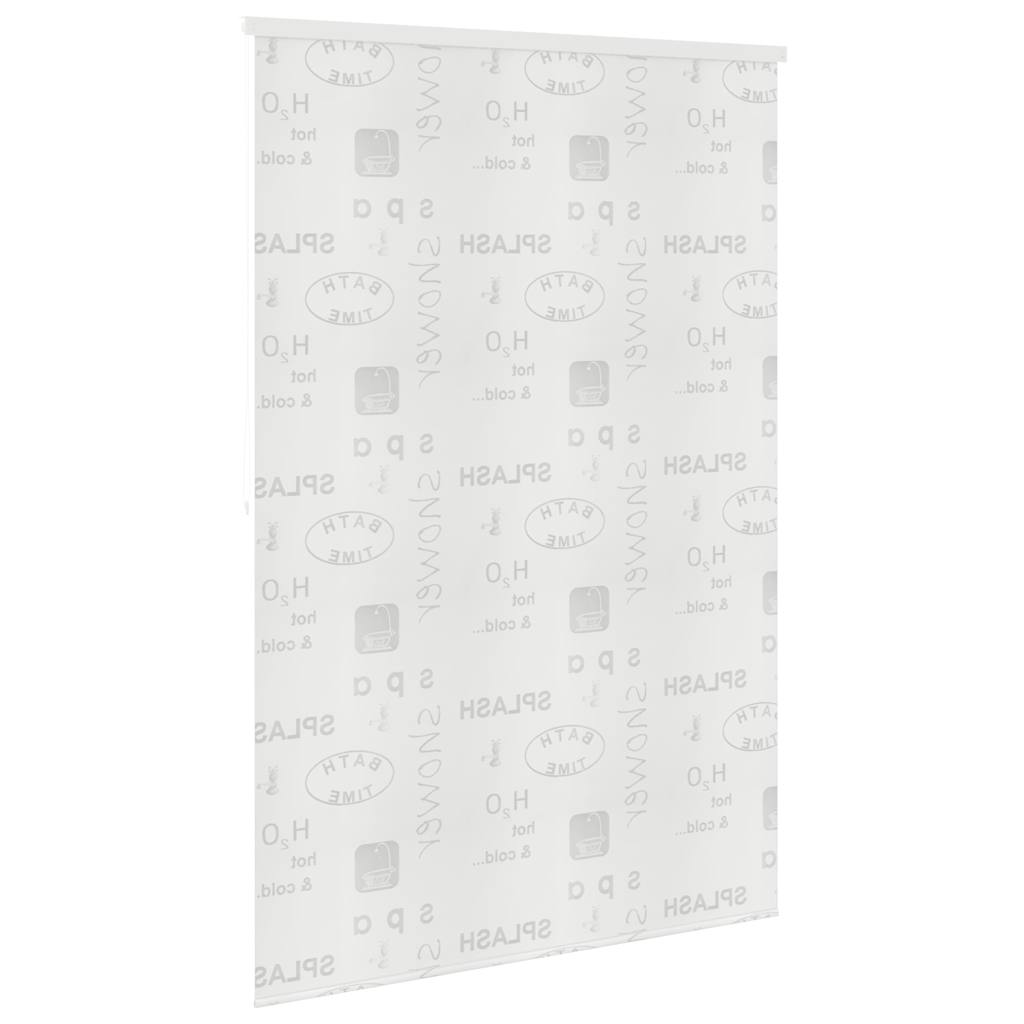 vidaXL Shower Roller Blind 140x240 cm Splash
