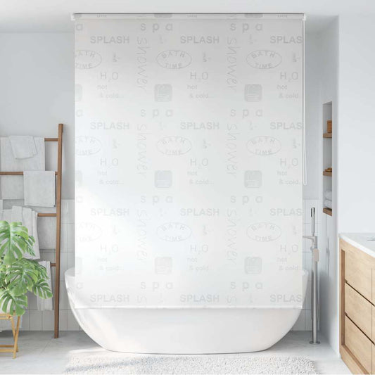 142875 vidaXL Shower Roller Blind 160x240 cm Splash