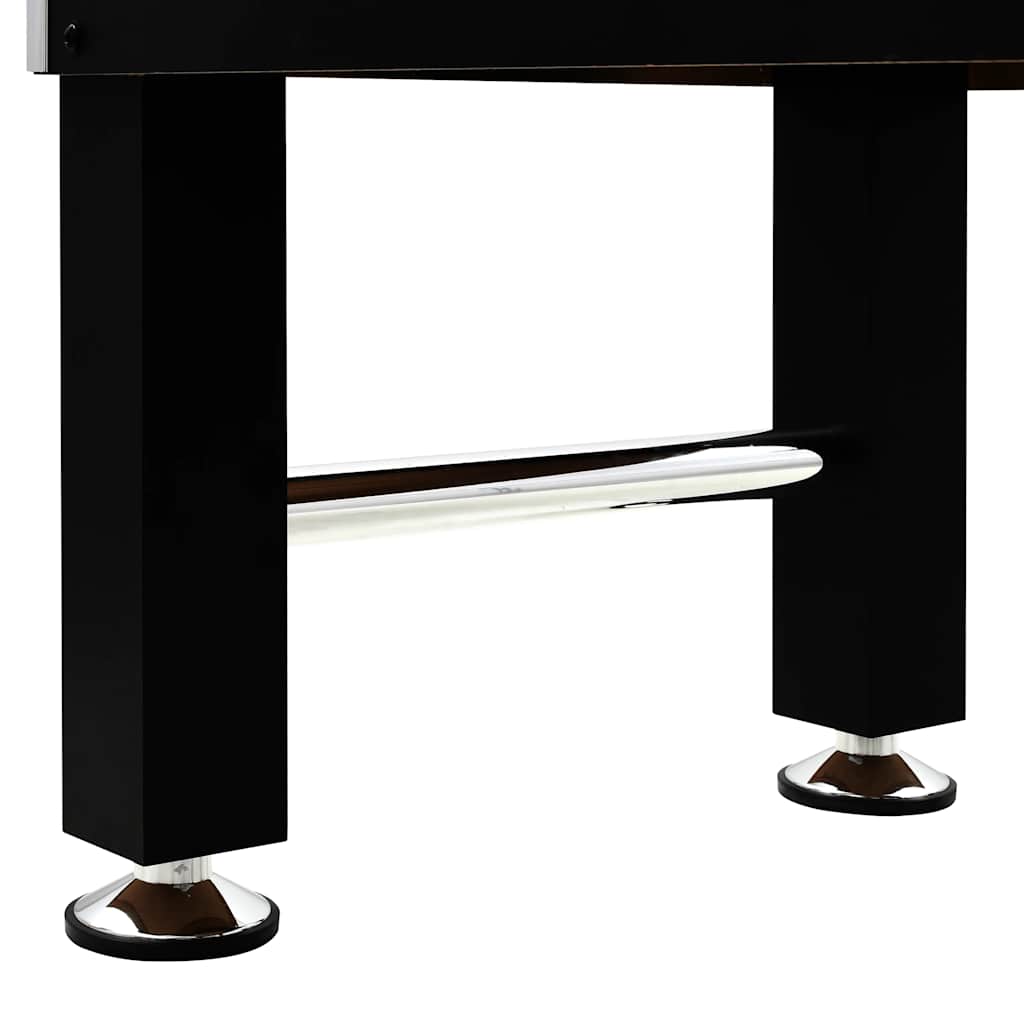 vidaXL Football Table Steel 60 kg 140x74.5x87.5 cm Black