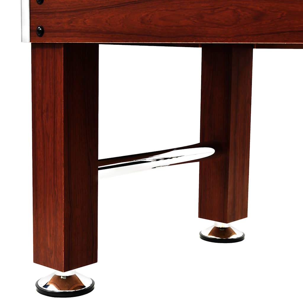 vidaXL Football Table Steel 60 kg 140x74.5x87.5 cm Brown