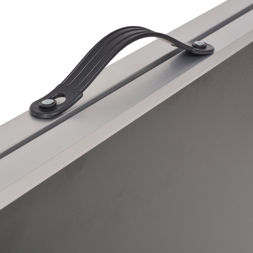vidaXL Folding Pasting Table MDF and Aluminium 200x60x78 cm