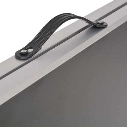 vidaXL Folding Pasting Table MDF and Aluminium 200x60x78 cm