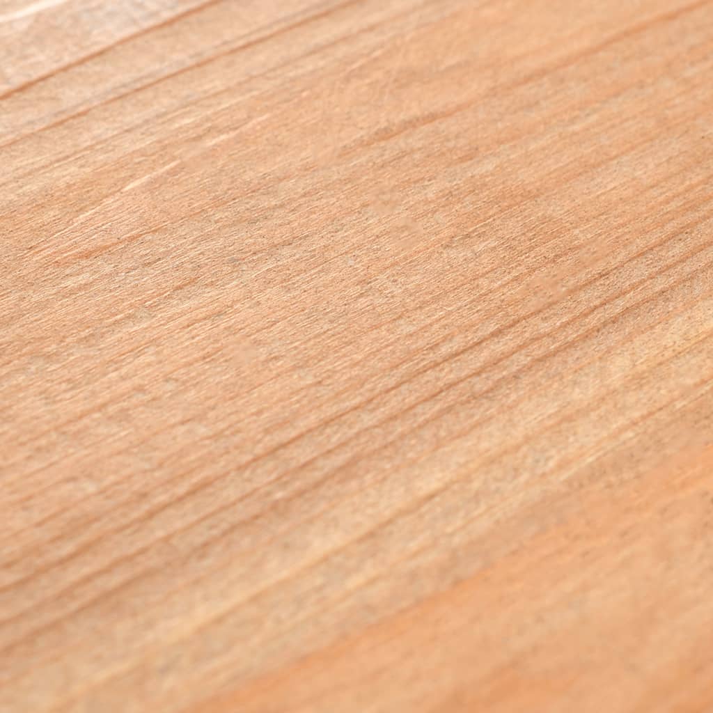 vidaXL Drawer Cabinet | Natural wood | Solid fir wood, MDF, steel | 91x35x73cm