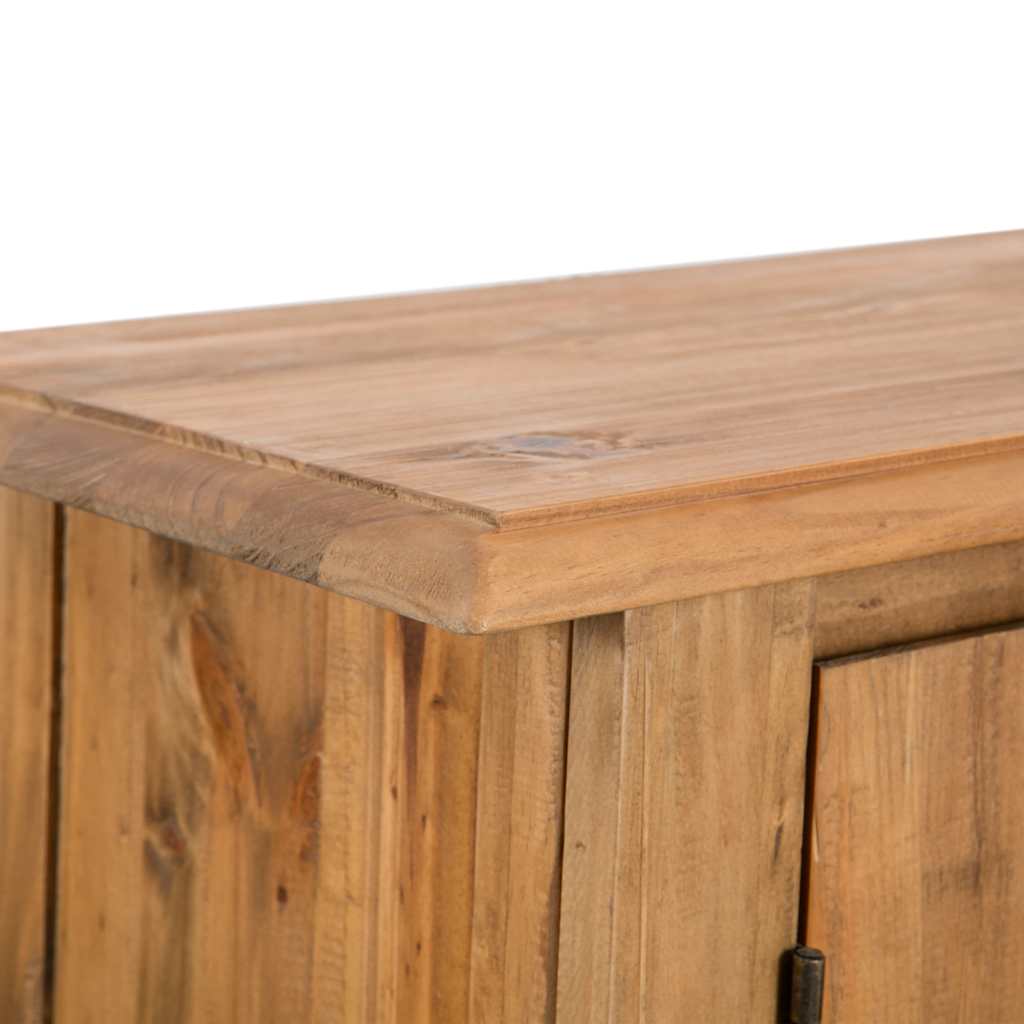 vidaXL Bathroom Vanity Cabinet Solid Pinewood 70x32x63 cm