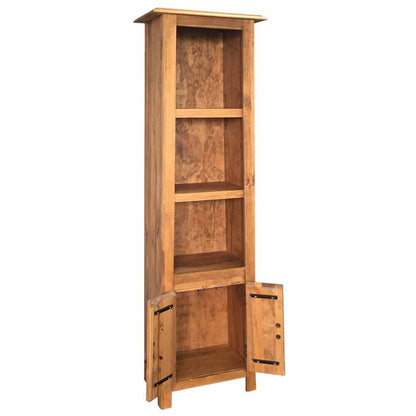 vidaXL Freestanding Cabinet | Natural wood | Solid Pinewood | Tall