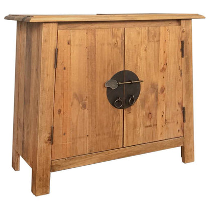 vidaXL Bathroom Furniture Set | Natural wood | Solid pine wood | Medium