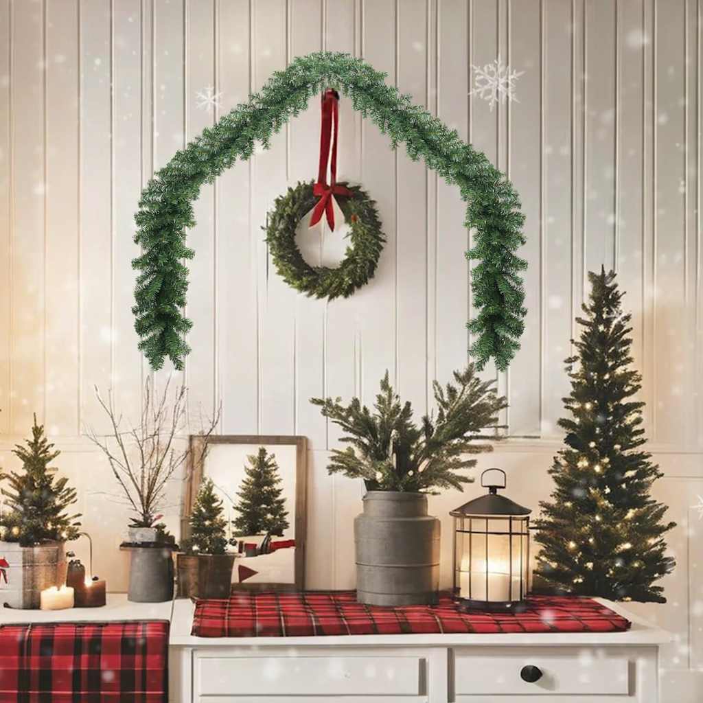 vidaXL Christmas Garland PVC 5 m