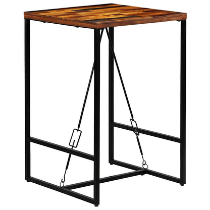 246288 vidaXL Bar Table Solid Reclaimed Wood 70x70x106 cm