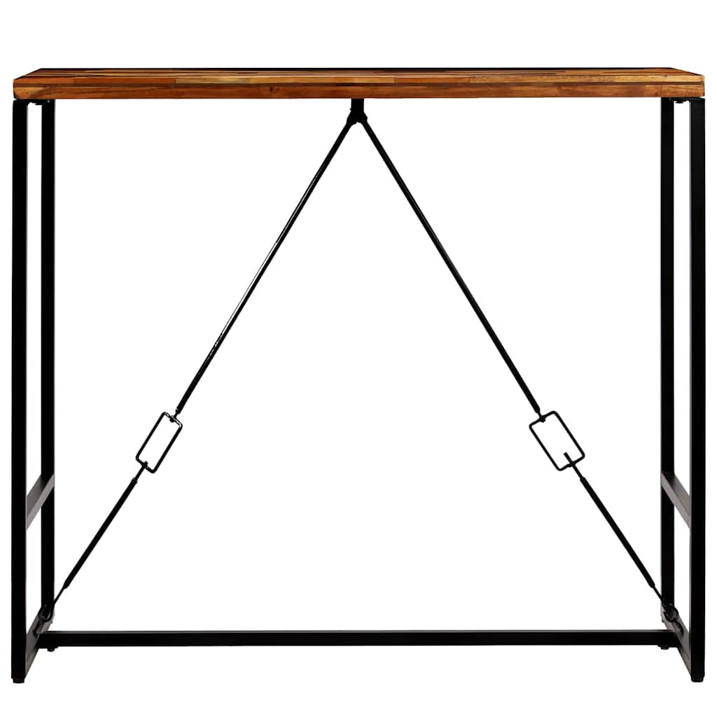 246289 vidaXL Bar Table Solid Reclaimed Wood 120x60x106 cm