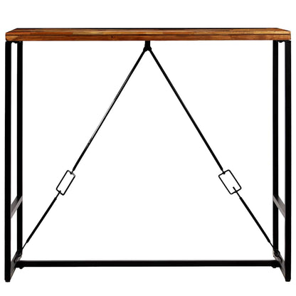 246289 vidaXL Bar Table Solid Reclaimed Wood 120x60x106 cm