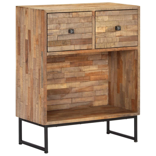 246080 vidaXL Sideboard Reclaimed Teak Wood 60x30x75 cm