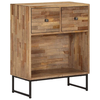 246080 vidaXL Sideboard Reclaimed Teak Wood 60x30x75 cm