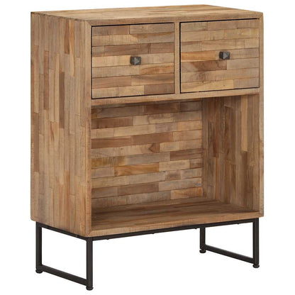 246080 vidaXL Sideboard Reclaimed Teak Wood 60x30x75 cm