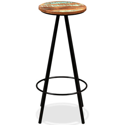 vidaXL Bar Set 3 Pieces Solid Acacia and Reclaimed Wood