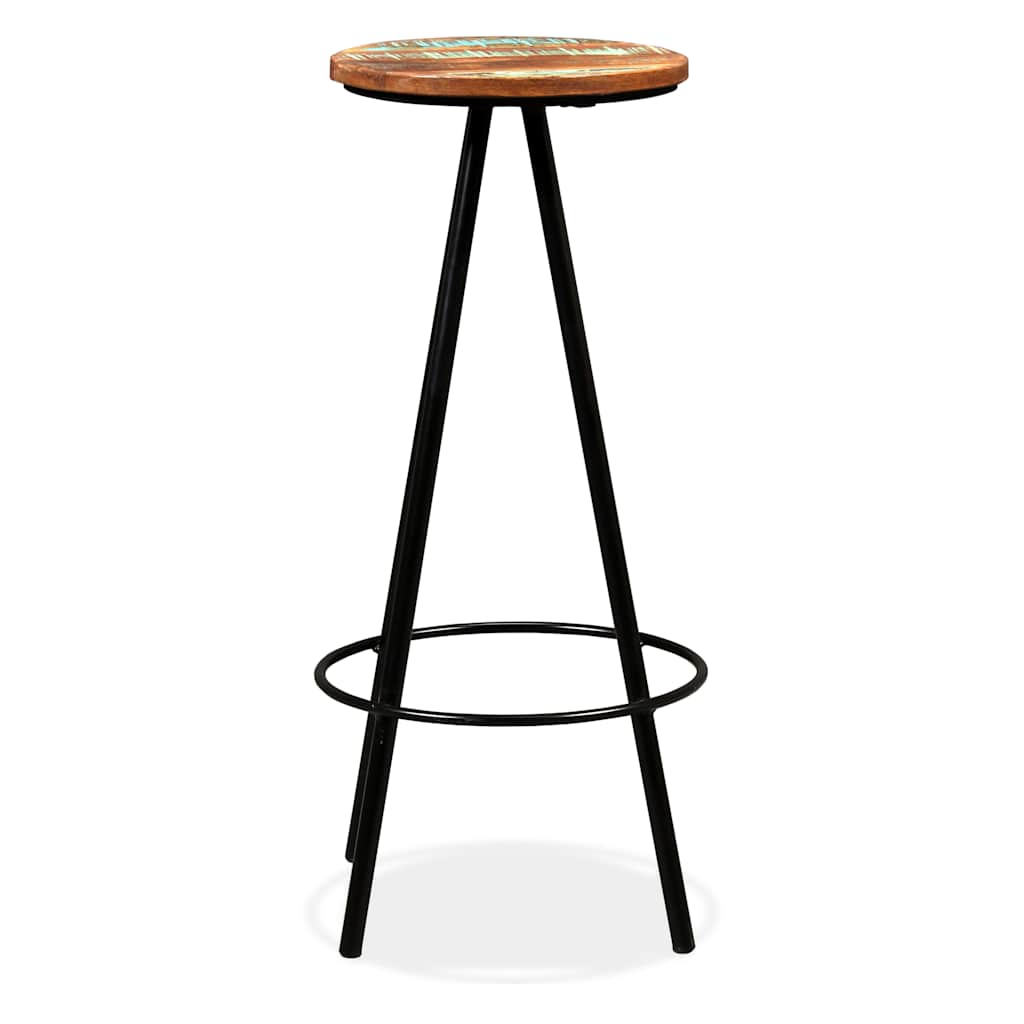 vidaXL Bar Set 3 Pieces Solid Acacia and Reclaimed Wood
