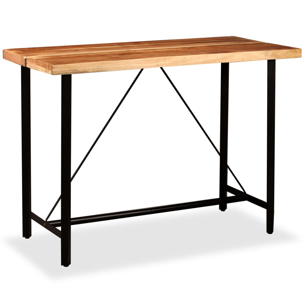 vidaXL Bar Set 7 Pieces Solid Acacia and Reclaimed Wood