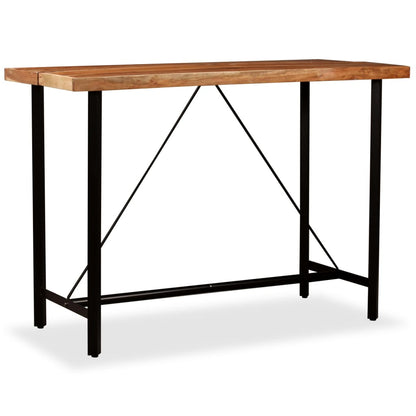 vidaXL Bar Set 7 Pieces Solid Acacia and Reclaimed Wood