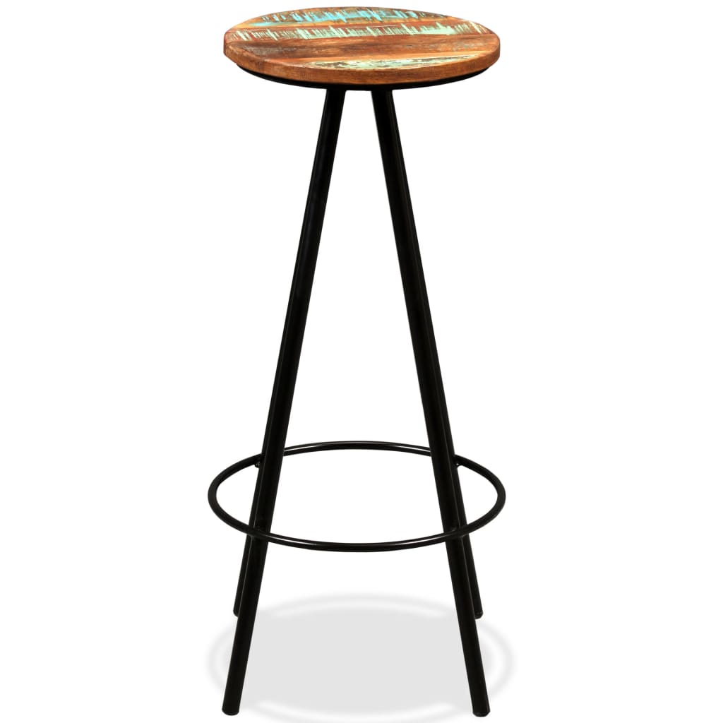 vidaXL Bar Set 3 Pieces Solid Reclaimed Wood
