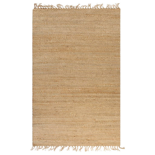 vidaXL Hand-Woven Jute Area Rug 120x180 cm Natural